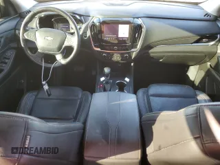 2021 Chevrolet Traverse Premier with VIN 1GNERKKW0MJ220187, listed as a Copart auction lot 46138135 with 99,652 mi miles and Non Repairable. Bid and sale history available at carsss.com. Image 8.