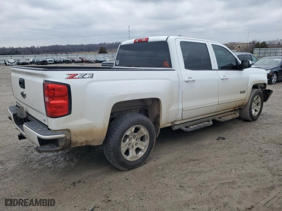 2018 Chevrolet Silverado 1500 LT with VIN 3GCUKREC6JG190645, listed as a Copart auction lot 89153675 with 123,913 mi miles and Salvage Title. Bid and sale history available at carsss.com. Image 3.