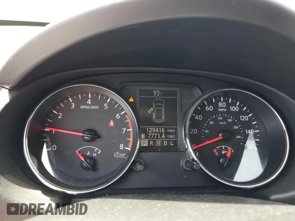 2013 Nissan Rogue S with VIN JN8AS5MTXDW515689, listed as a Copart auction lot 53549075 with 129,416 mi miles and Salvage Title. Bid and sale history available at carsss.com. Image 9.