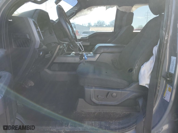 2019 Ford F-150 XL with VIN 1FTEW1EP4KKE74878, listed as a Copart auction lot 46430535 with 78,433 mi miles and Salvage Title. Bid and sale history available at carsss.com. Image 7.