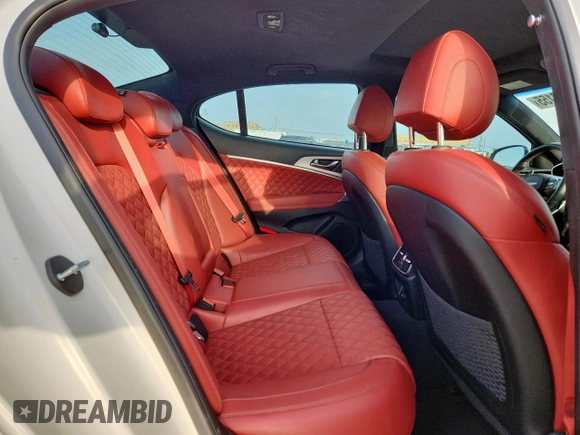 2022 Genesis G70 Launch Edition с VIN KMTG14TEXNU081102, выставлен на аукционе Copart как лот 61420155 с пробегом 38 405 миль миль и Списание • Salvage title. История ставок и продаж доступна на DreamBid. Изображение 10.