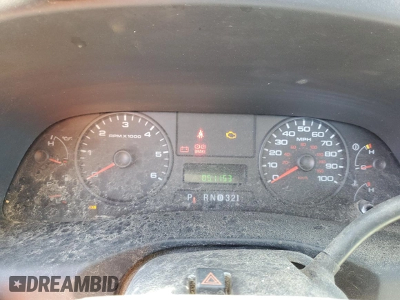 2007 Ford F-250 XL with VIN 1FTNF21567EB06167, listed as a Copart auction lot 68421444 with 51,153 mi miles and Salvage Title. Bid and sale history available at DreamBid. Image 9.