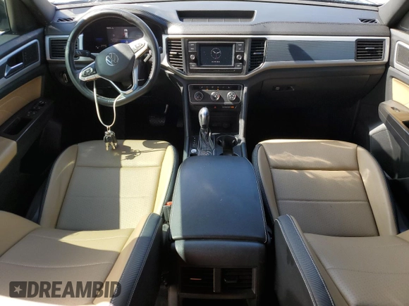 2022 Volkswagen Atlas SE with VIN 1V2LC2CA2NC210351, listed as a Copart auction lot 56193205 with 54,906 mi miles and Clean title. Bid and sale history available at DreamBid. Image 8.