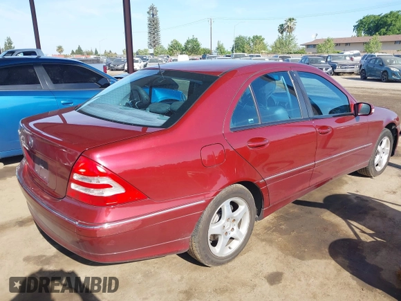 2001 Mercedes-Benz C 320 with VIN WDBRF64J11F068087, listed as a IAAI auction lot 42034193 with 144,752 mi miles and . Bid and sale history available at DreamBid. Image 4.