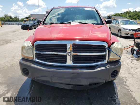 2005 Dodge Durango SXT with VIN 1D4HB38N65F614038, listed as a Copart auction lot 63580585 with 301,673 mi miles and Salvage title. Bid and sale history available at DreamBid. Image 5.