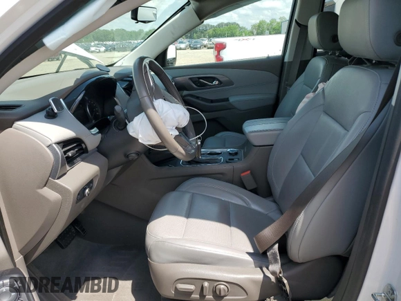 2020 Chevrolet Traverse Premier with VIN 1GNERKKW4LJ274817, listed as a Copart auction lot 54577265 with 83,921 mi miles and Salvage title. Bid and sale history available at DreamBid. Image 7.