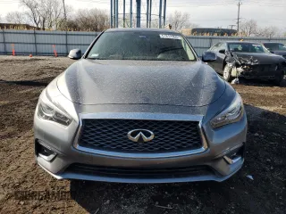 2018 Infiniti Q50 Sport with VIN JN1EV7AR3JM442233, listed as a Copart auction lot 51812365 with 41,335 mi miles and Salvage Title. Bid and sale history available at DreamBid. Image 5.
