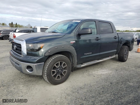 2007 Toyota Tundra SR5 with VIN 5TBDV541X7S459622, listed as a Copart auction lot 50681515 with 182,228 mi miles and Salvage Title. Bid and sale history available at carsss.com. Image 1.