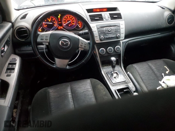 2010 Mazda 6 i Touring Plus with VIN 1YVHZ8CH5A5M08100, listed as a Copart auction lot 85279594 with 179,753 mi miles and Salvage title. Bid and sale history available at DreamBid. Image 8.