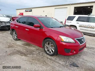2014 Nissan Sentra SR with VIN 3N1AB7AP1EL622302, listed as a IAAI auction lot 41548049 with 151,230 mi miles. Bid and sale history available at carsss.com. Image 1.