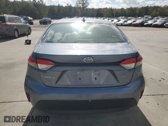 2024 Toyota Corolla LE with VIN 5YFB4MDE2RP124347, listed as a Copart auction lot 78605474 with 17,324 mi miles and Salvage Title. Bid and sale history available at carsss.com. Image 6.