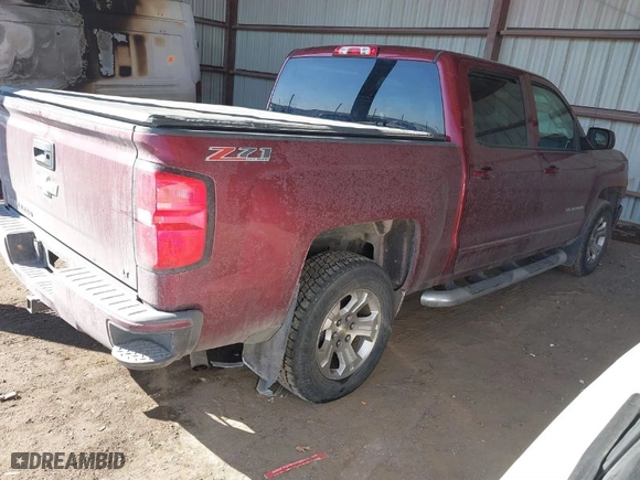 2016 Chevrolet Silverado 1500 LT with VIN 3GCUKREC9GG323309, listed as a IAAI auction lot 41653595 with 130,775 mi miles. Bid and sale history available at carsss.com. Image 4.