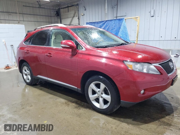 2010 Lexus RX 350 z VIN 2T2BK1BA2AC061545, wystawiony jako Copart lot #55592715 z przebiegiem 99 819 mil mil oraz Szkoda całkowita • Salvage title. Historia ofert i sprzedaży dostępna na DreamBid. Obrazek 4.