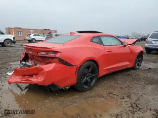 2017 Chevrolet Camaro 2LT with VIN 1G1FD1RS4H0211912, listed as a Copart auction lot 49411785 with 0 mi miles and Salvage Title. Bid and sale history available at carsss.com. Image 3.