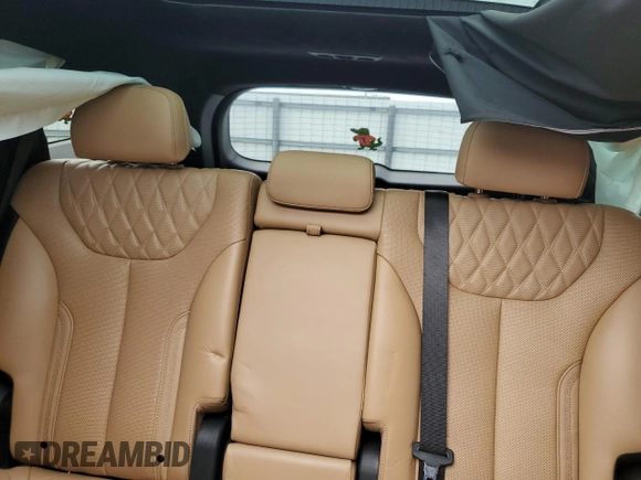 2021 Hyundai Santa Fe Calligraphy z VIN 5NMS5DAL1MH371927, wystawiony jako Copart lot #62935825 z przebiegiem 36 605 mil mil oraz Nie do naprawy • Non repairable. Historia ofert i sprzedaży dostępna na DreamBid. Obrazek 10.