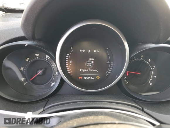 2018 FIAT 500X Urbana Edition with VIN ZFBCFXCB7JP649274, listed as a Copart auction lot 44588245 with 93,813 mi miles and Salvage Title. Bid and sale history available at carsss.com. Image 9.