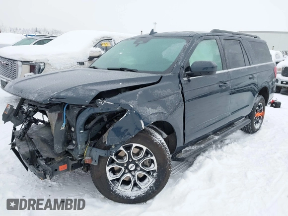 2024 Ford Expedition Max XLT with VIN 1FMJK1J8XREA42289, listed as a IAAI auction lot 41506053 with Not Provided miles and . Bid and sale history available at DreamBid. Image 2.