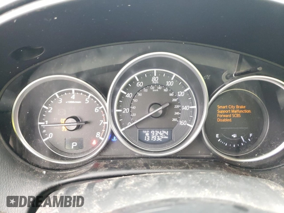 2016 Mazda CX-5 Grand Touring z VIN JM3KE2DY8G0623423, wystawiony jako Copart lot #58599545 z przebiegiem 131 932 mil mil oraz Szkoda całkowita • Salvage title. Historia ofert i sprzedaży dostępna na DreamBid. Obrazek 9.