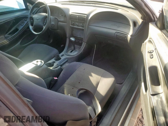 2002 Ford Mustang Standard with VIN 1FAFP40452F129857, listed as a Copart auction lot 45167465 with 0 mi miles and Salvage Title. Bid and sale history available at carsss.com. Image 8.