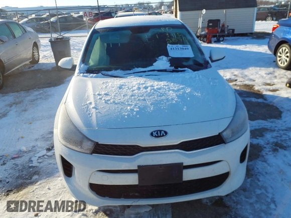 2020 Kia Rio S with VIN 3KPA24AD8LE302090, listed as a IAAI auction lot 41313049 with 80,021 mi miles. Bid and sale history available at carsss.com. Image 12.