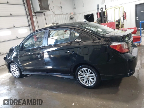 2021 Mitsubishi Mirage G4 ES with VIN ML32FUFJ8MHF05411, listed as a IAAI auction lot 41716053 with 206,842 mi miles. Bid and sale history available at carsss.com. Image 14.