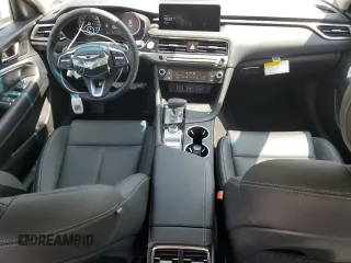 2025 Genesis G70 2.5T with VIN KMTG34SC9SU156684, listed as a Copart auction lot 59886055 with 3,128 mi miles and Clean title. Bid and sale history available at DreamBid. Image 8.