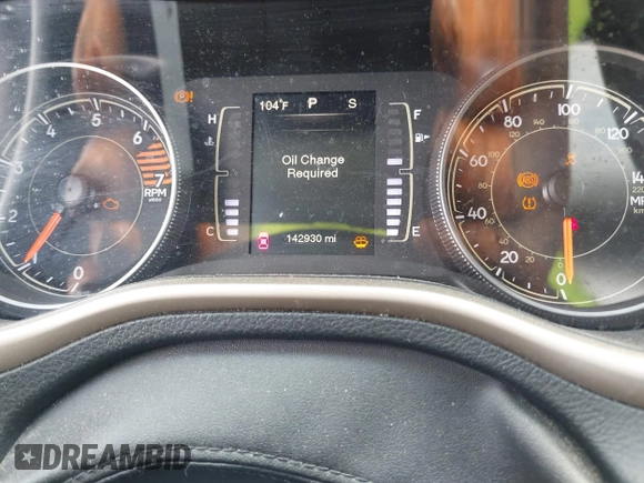 2016 Jeep Cherokee Sport with VIN 1C4PJLAB5GW297349, listed as a IAAI auction lot 42367544 with 142,930 mi miles and . Bid and sale history available at DreamBid. Image 7.