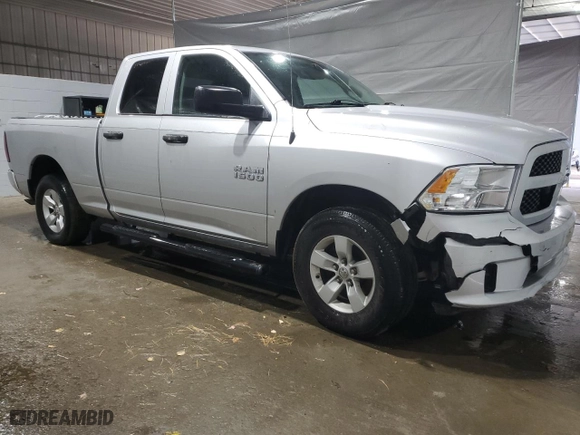 2018 Ram 1500 Express with VIN 1C6RR7FG4JS103204, listed as a Copart auction lot 49669825 with 81,985 mi miles and Clean Title. Bid and sale history available at carsss.com. Image 4.
