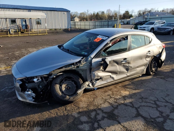 2015 Mazda 3 i Sport with VIN 3MZBM1K78FM153192, listed as a Copart auction lot 52186925 with 124,323 mi miles and Salvage Title. Bid and sale history available at DreamBid. Image 1.