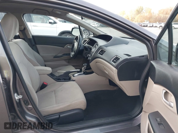 2013 Honda Civic LX with VIN 19XFB2F56DE053799, listed as a IAAI auction lot 40701262 with 191,234 mi miles and . Bid and sale history available at DreamBid. Image 5.