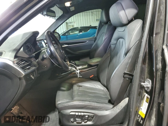 2018 BMW X5 xDrive35i with VIN 5UXKR0C5XJ0X91529, listed as a Copart auction lot 53244145 with 132,249 mi miles and Salvage Title. Bid and sale history available at carsss.com. Image 7.