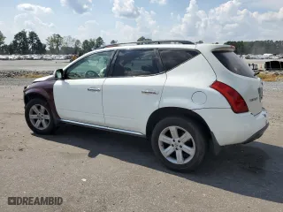 2006 Nissan Murano SE with VIN JN8AZ08W06W546844, listed as a Copart auction lot 69667134 with 0 mi miles and Salvage Title. Bid and sale history available at carsss.com. Image 2.