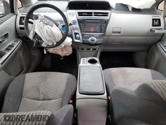 2016 Toyota Prius v Two with VIN JTDZN3EU8GJ049831, listed as a Copart auction lot 45562235 with 188,992 mi miles and Salvage Title. Bid and sale history available at carsss.com. Image 8.