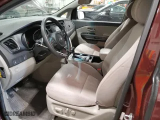 2015 Kia Sedona LX with VIN KNDMB5C19F6060877, listed as a Copart auction lot 52315255 with 187,271 mi miles and Non Repairable. Bid and sale history available at carsss.com. Image 7.