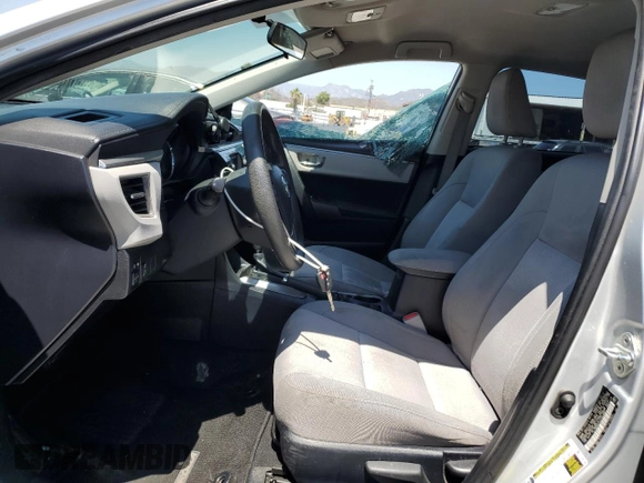 2014 Toyota Corolla L with VIN 2T1BURHEXEC150888, listed as a Copart auction lot 59229615 with 208,405 mi miles and Salvage title. Bid and sale history available at DreamBid. Image 7.