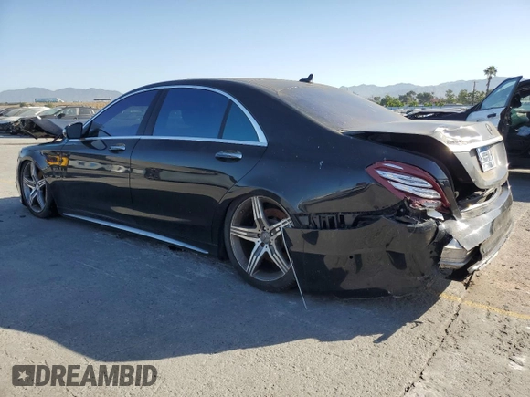 2015 Mercedes-Benz S 63 AMG z VIN WDDUG7JB5FA105017, wystawiony jako Copart lot #57890015 z przebiegiem 104 202 mil mil oraz Czysty tytuł • Clean title. Historia ofert i sprzedaży dostępna na DreamBid. Obrazek 2.