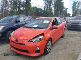 2012 Toyota Prius One with VIN JTDKDTB37C1003563, listed as a IAAI auction lot 41946923 with 125,636 mi miles. Bid and sale history available at carsss.com. Image 2.