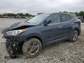 2018 Hyundai Santa Fe 2.4L with VIN 5NMZT3LB2JH098429, listed as a Copart auction lot 58298445 with 165,842 mi miles and Salvage title. Bid and sale history available at DreamBid. Image 1.