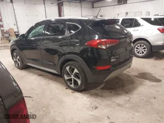 2017 Hyundai Tucson Sport with VIN KM8J3CA24HU446388, listed as a IAAI auction lot 41734586 with 104,771 mi miles. Bid and sale history available at carsss.com. Image 3.