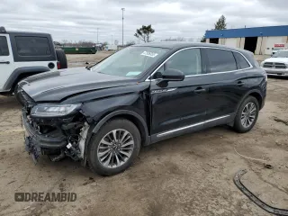 2021 Lincoln Nautilus Standard z VIN 2LMPJ8J95MBL08020, wystawiony jako Copart lot #47936055 z przebiegiem 40 261 mil mil oraz Szkoda całkowita • Salvage title. Historia ofert i sprzedaży dostępna na DreamBid. Obrazek 1.