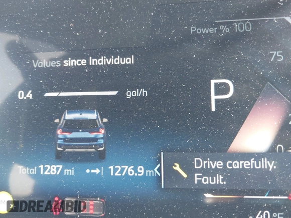 2025 BMW X1 xDrive28i z VIN WBX73EF01S5110817, wystawiony jako IAAI lot #41991160 z przebiegiem 1 287 mil mil oraz . Historia ofert i sprzedaży dostępna na DreamBid. Obrazek 16.