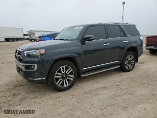 2024 Toyota 4Runner Limited with VIN JTEKU5JR2R6254676, listed as a Copart auction lot 89263505 with 6,857 mi miles and Salvage Title. Bid and sale history available at carsss.com. Image 1.