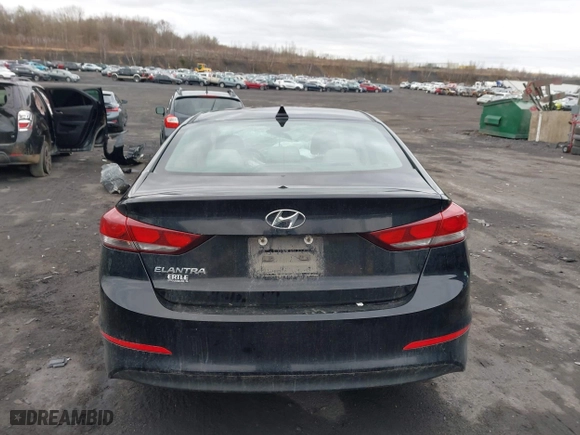 2017 Hyundai Elantra SE with VIN KMHD84LF1HU206221, listed as a IAAI auction lot 42048576 with 1 mi miles. Bid and sale history available at carsss.com. Image 15.