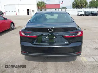 2025 Toyota Camry LE with VIN 4T1DAACK2SU546534, listed as a IAAI auction lot 42202582 with 11,087 mi miles and . Bid and sale history available at DreamBid. Image 16.