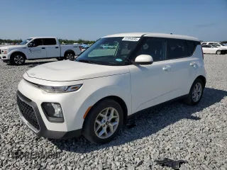 2022 Kia Soul LX with VIN KNDJ23AU8N7151829, listed as a Copart auction lot 52884695 with 24,297 mi miles and Non Repairable. Bid and sale history available at carsss.com. Image 1.