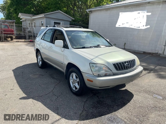 2003 Lexus RX 300 z VIN JTJHF10U330298457, wystawiony jako Copart lot #58005605 z przebiegiem 232 639 mil mil oraz Czysty tytuł • Clean title. Historia ofert i sprzedaży dostępna na DreamBid. Obrazek 1.