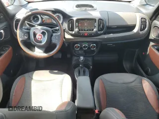 2014 FIAT 500L Trekking with VIN ZFBCFADH9EZ015734, listed as a Copart auction lot 57647185 with 67,302 mi miles and Salvage title. Bid and sale history available at DreamBid. Image 8.