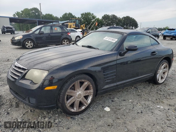 2005 Chrysler Crossfire z VIN 1C3AN59L45X032968, wystawiony jako Copart lot #57151565 z przebiegiem 157 616 mil mil oraz Tytuł czysty. Historia ofert i sprzedaży dostępna na DreamBid. Obrazek 1.