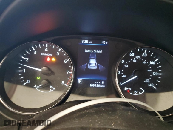 2018 Nissan Rogue SV with VIN 5N1AT2MT7JC760627, listed as a Copart auction lot 51236405 with 109,920 mi miles and Salvage Title. Bid and sale history available at carsss.com. Image 9.