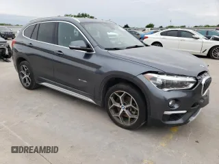 2017 BMW X1 sDrive28i with VIN WBXHU7C35H5H35194, listed as a Copart auction lot 47400983 with 80,312 mi miles. Bid and sale history available at carsss.com. Image 4.
